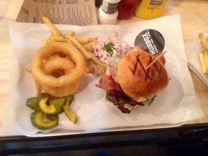 The Hub Burger. Image Credit: Fiona Maria
